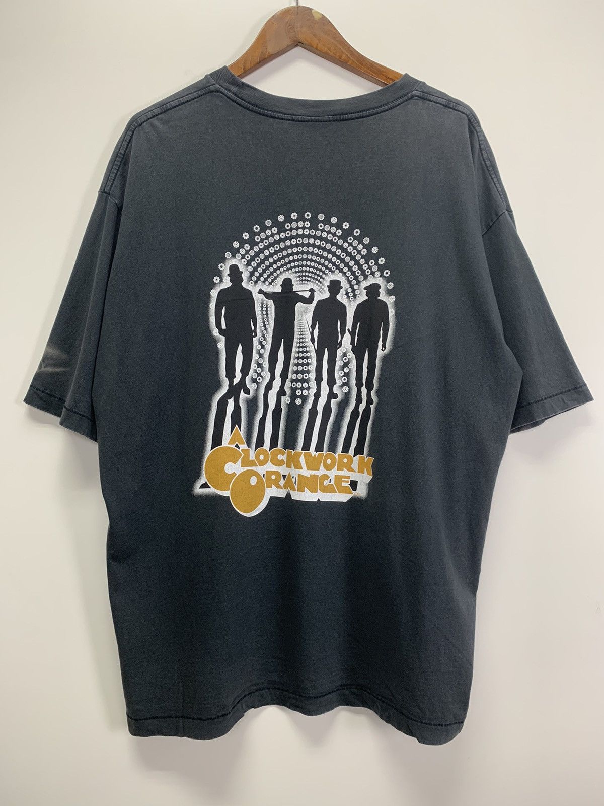 Vintage Clockwork Orange Movie Sun Faded Tee