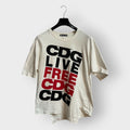 Cdg By Comme Des Garcons Archival 2010s Comme Des Garcons Cdg Live Tee Xl