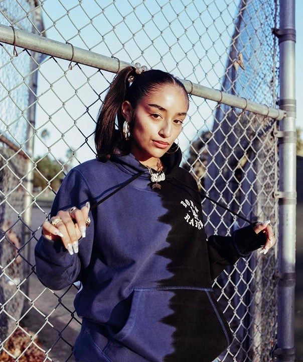 Raised X Mlb Born X Raised X La Dodgers Dipdye Hoodie