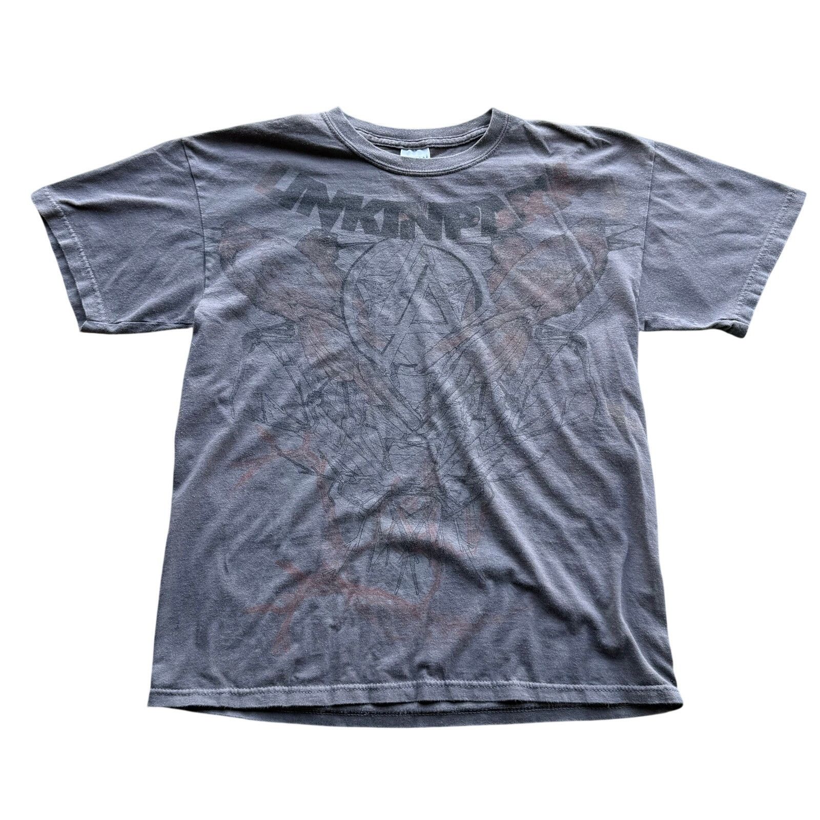 Vintage Y2k Linkin Park Men Gray Black Bird Branches Logo Rare T-Shirts, Hoodie, Sweatshirt | FlexRushtees.com