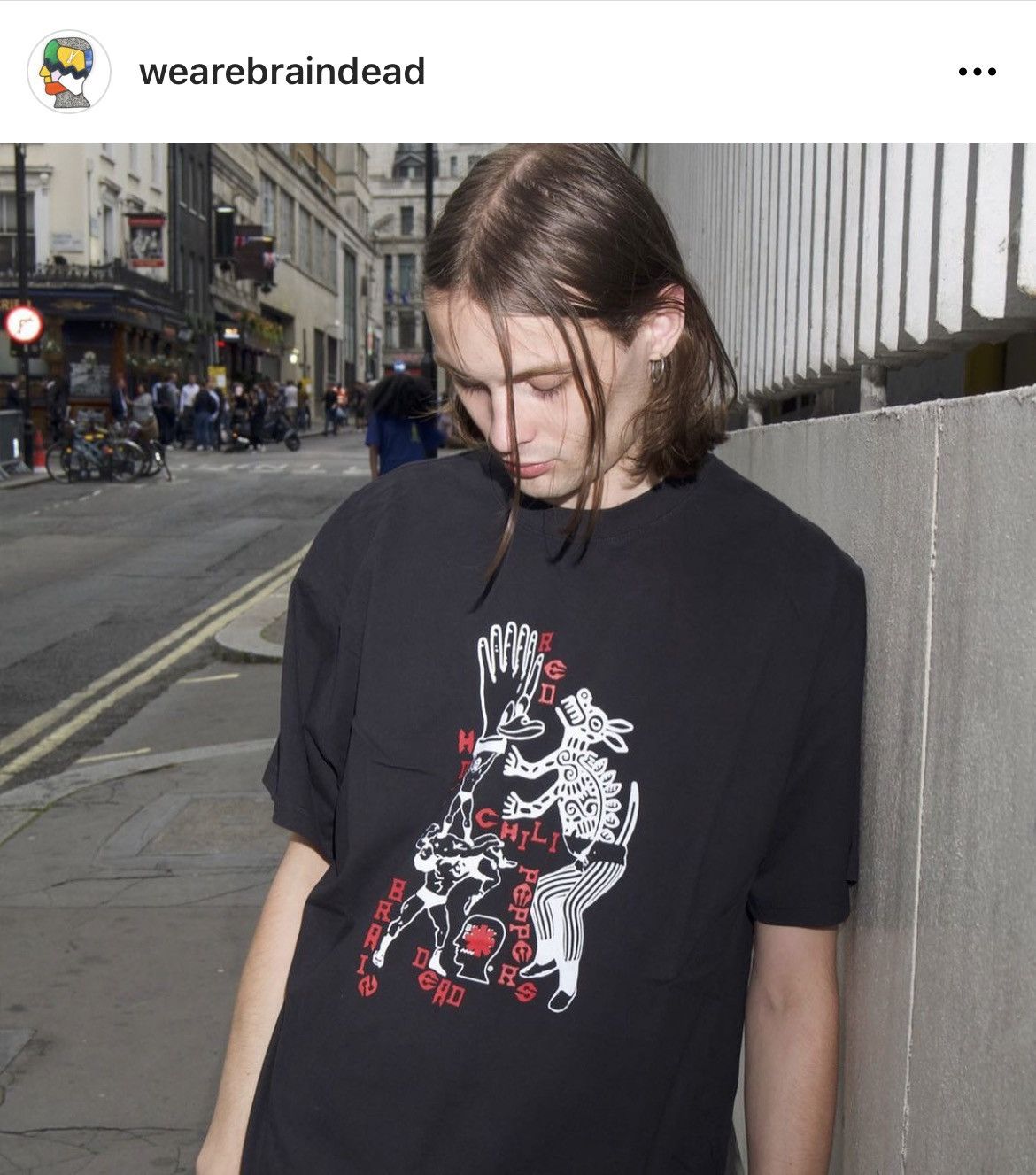 Brain Dead Red Hot Chili Peppers Dog Dance Tee Hoodie, Sweatshirt | FlexRushtees.com