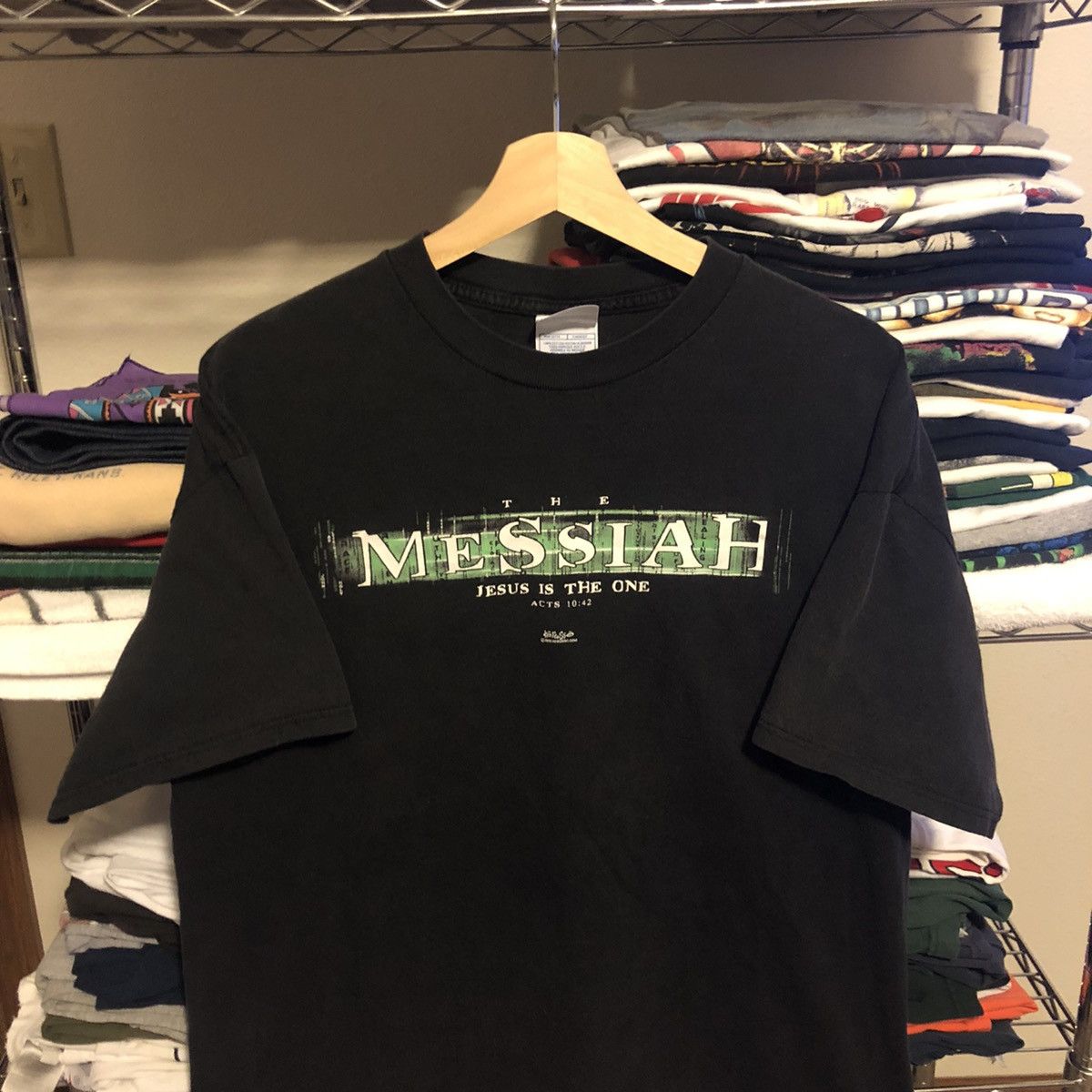 Vintage Matrix Messiah Parody Tee