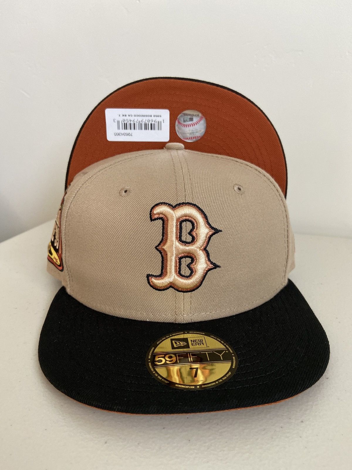 New Era Red Sox Lids Rustbelt Side Patch Fitted New Era Size 7 1 4