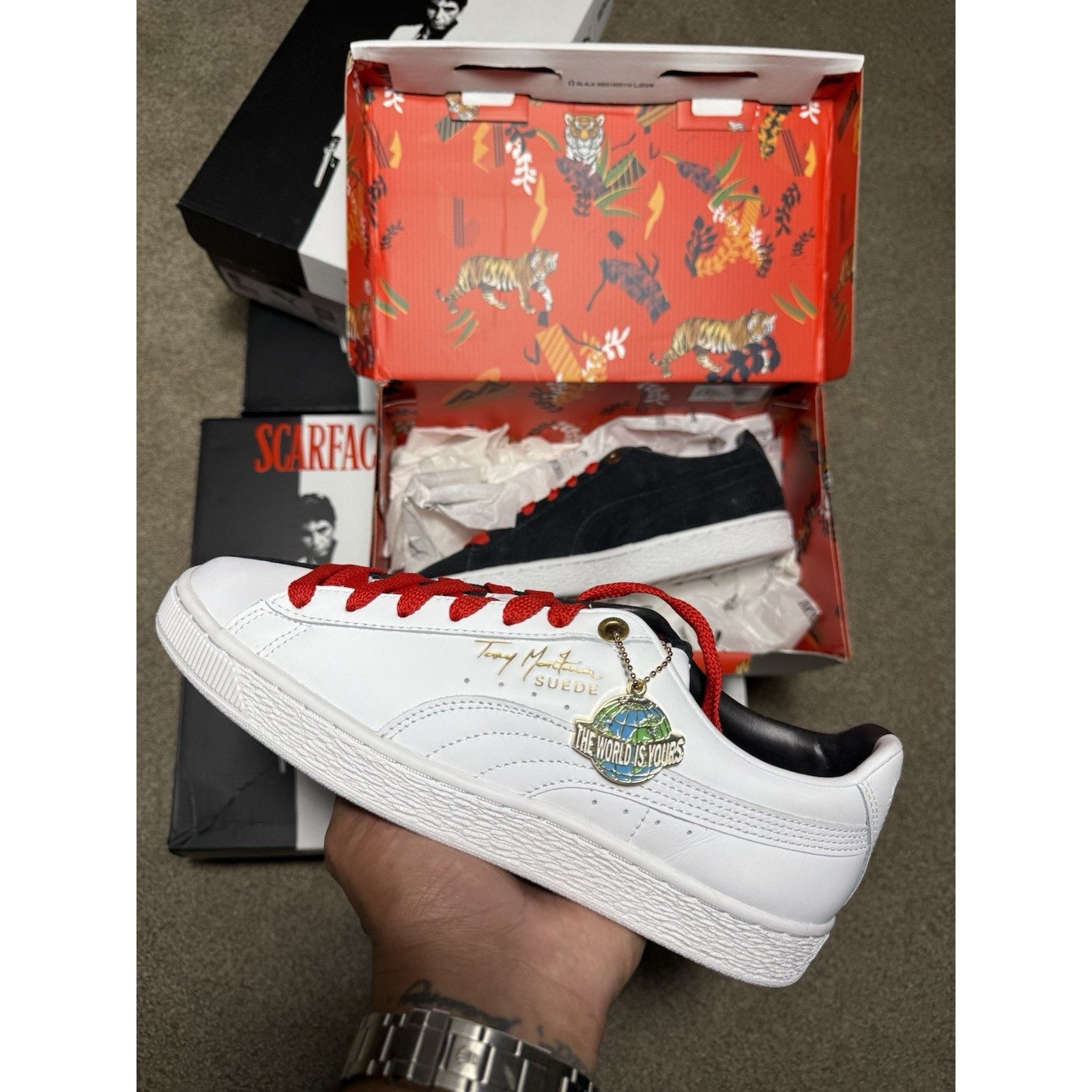 Scarface Tony Montana X Sp Limited Edition Suede Rare