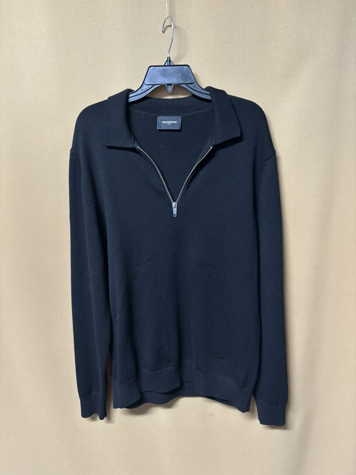 The Kooples Kooples Half Zip Sweater Like New S295 Retail