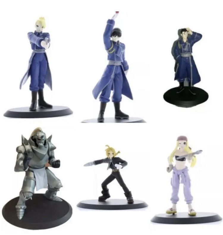 Armada Fullmetal Alchemist Characters Mustang Figurine Amada Set