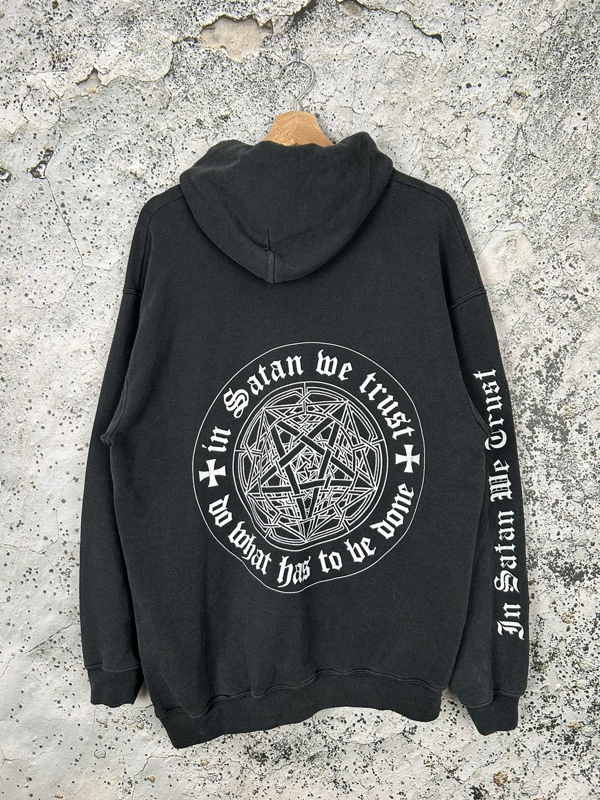 Band Tees Vintage Dimmu Borgir Black Metal Hoodie 90s Rare Grunge Punk Sweatshirt | FlexRushtees.com