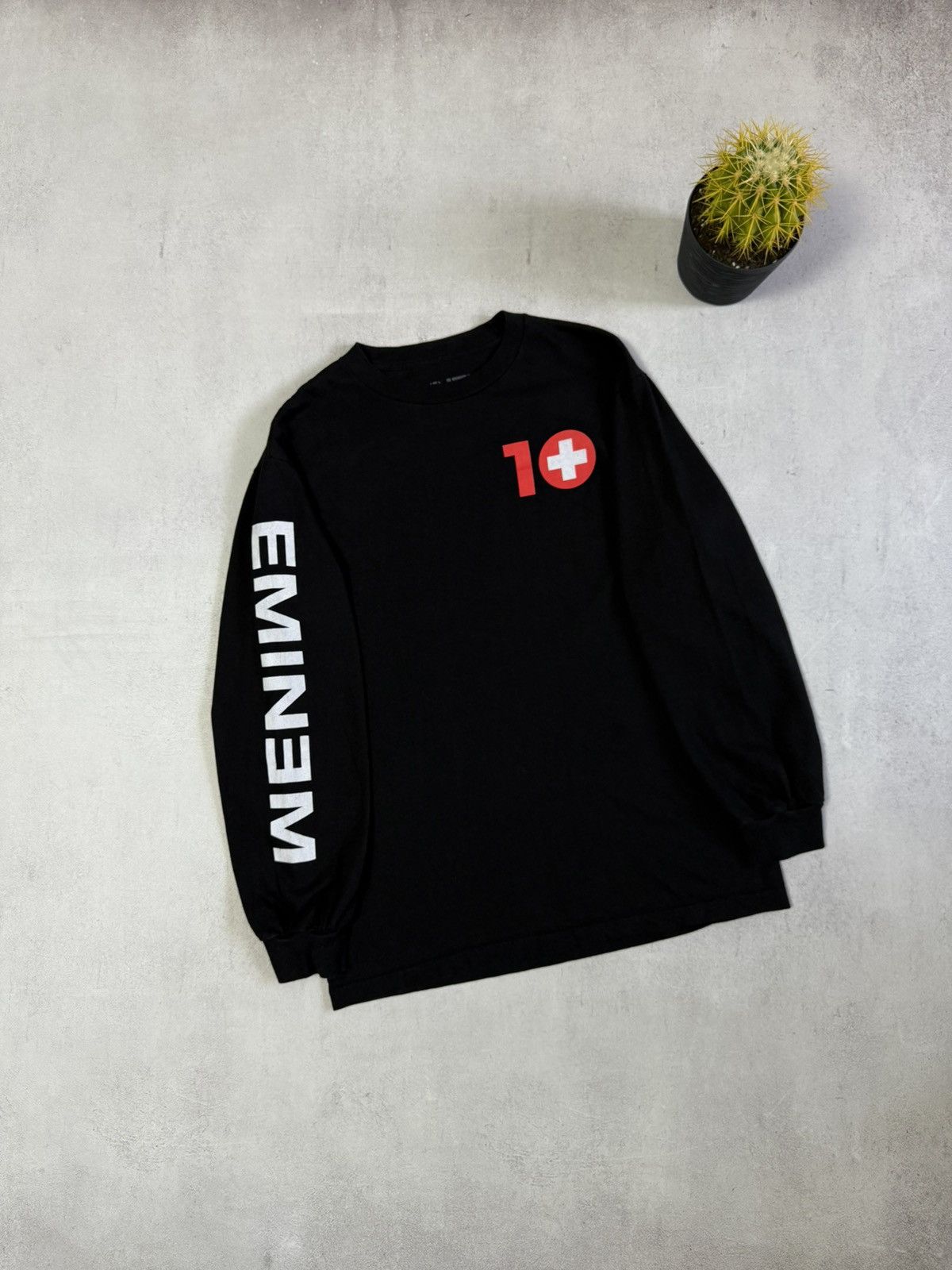 Eminem 10 Year Anniversary Recovery Long Sleeve Shirt Black Hoodie, Sweatshirt | AU16VibeMintTees.com