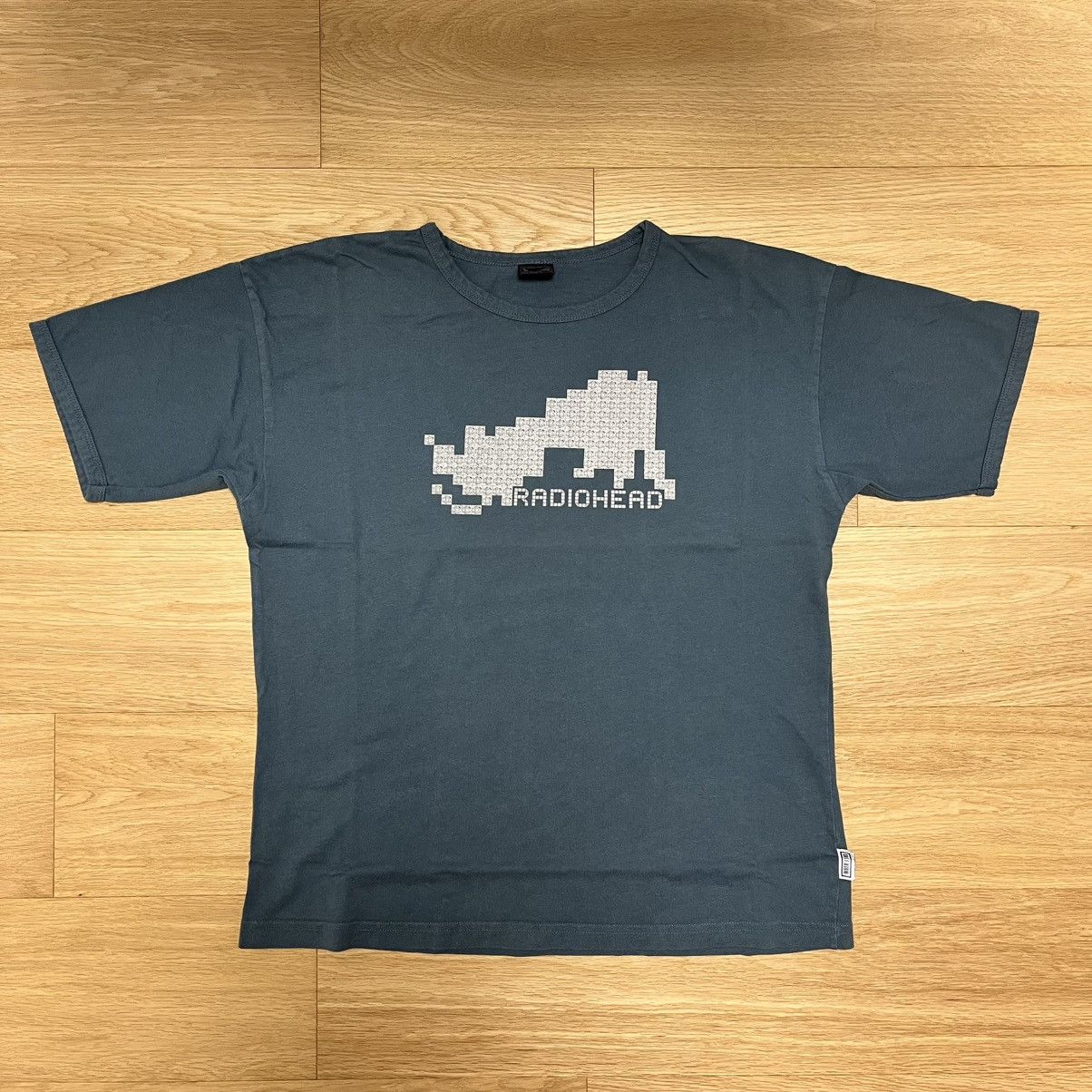 Vintage 2001 Radiohead Minotaur W A S T E Tee Hoodie, Sweatshirt | FlexRushtees.com