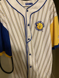 Vintage Starter Golden State Warriors Pinstripe Baseball Jersey