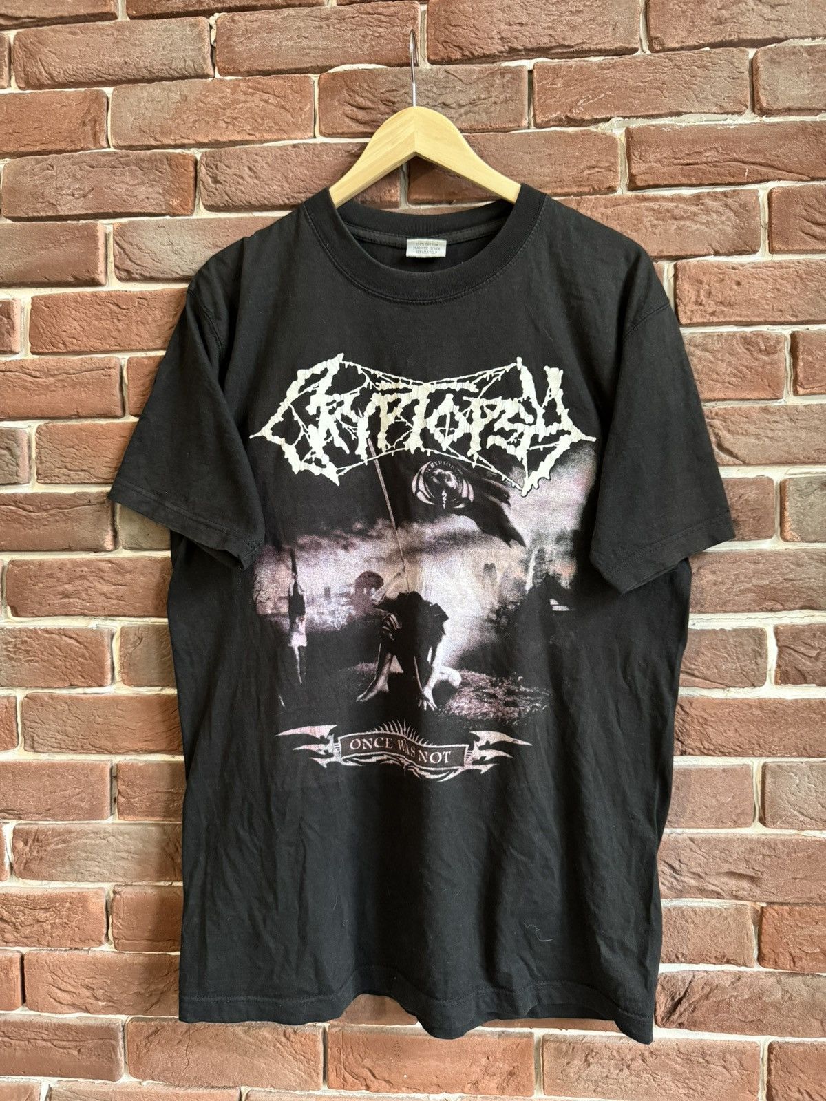 Band Tees Vintage 00s Cryptopsy Once Was Not Death Metal Band Tee