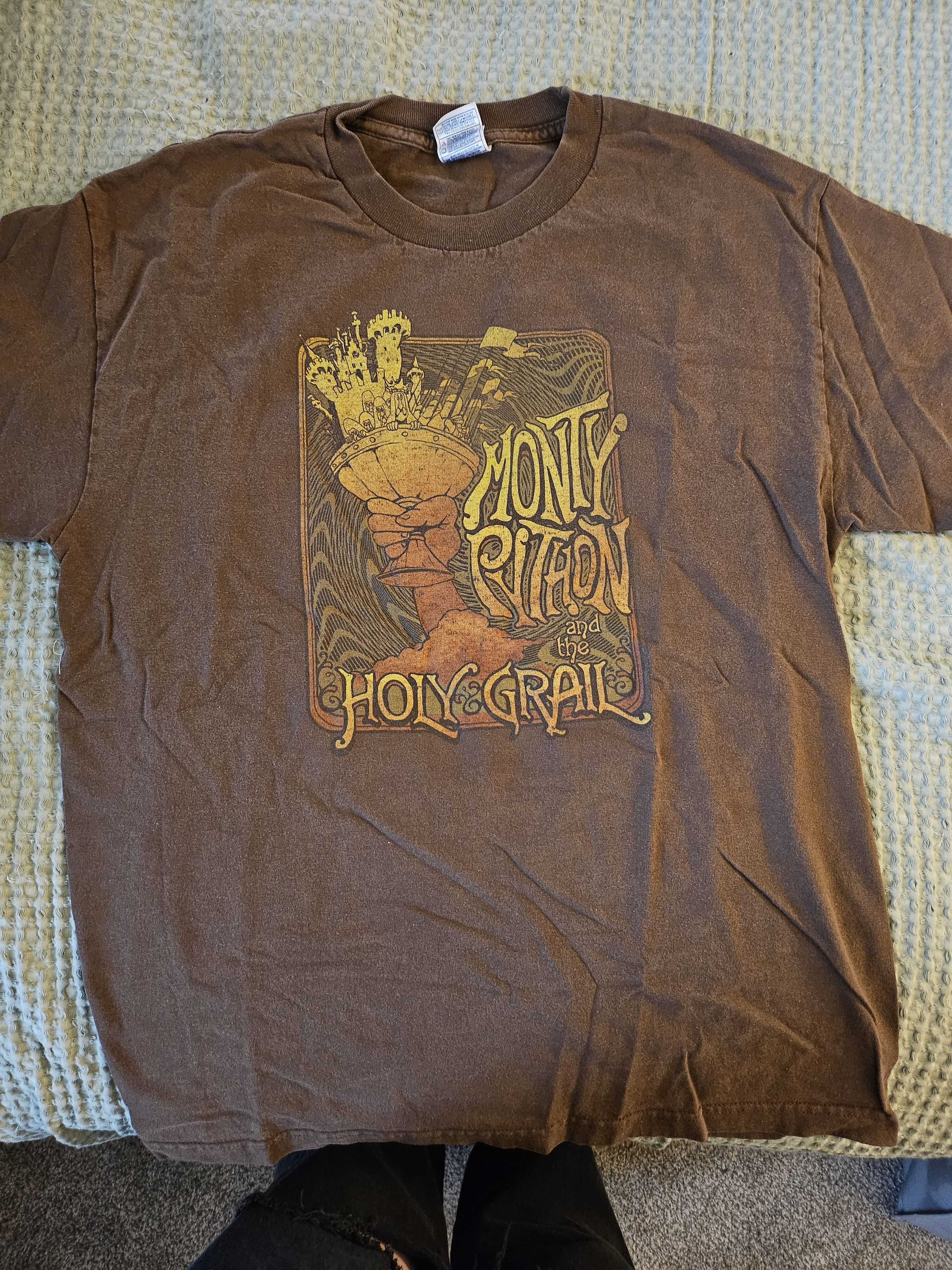 Aaa Vintage Monty Python And The Holy Grail Movie Tee Hoodie, Sweatshirt | FlexRushtees.com