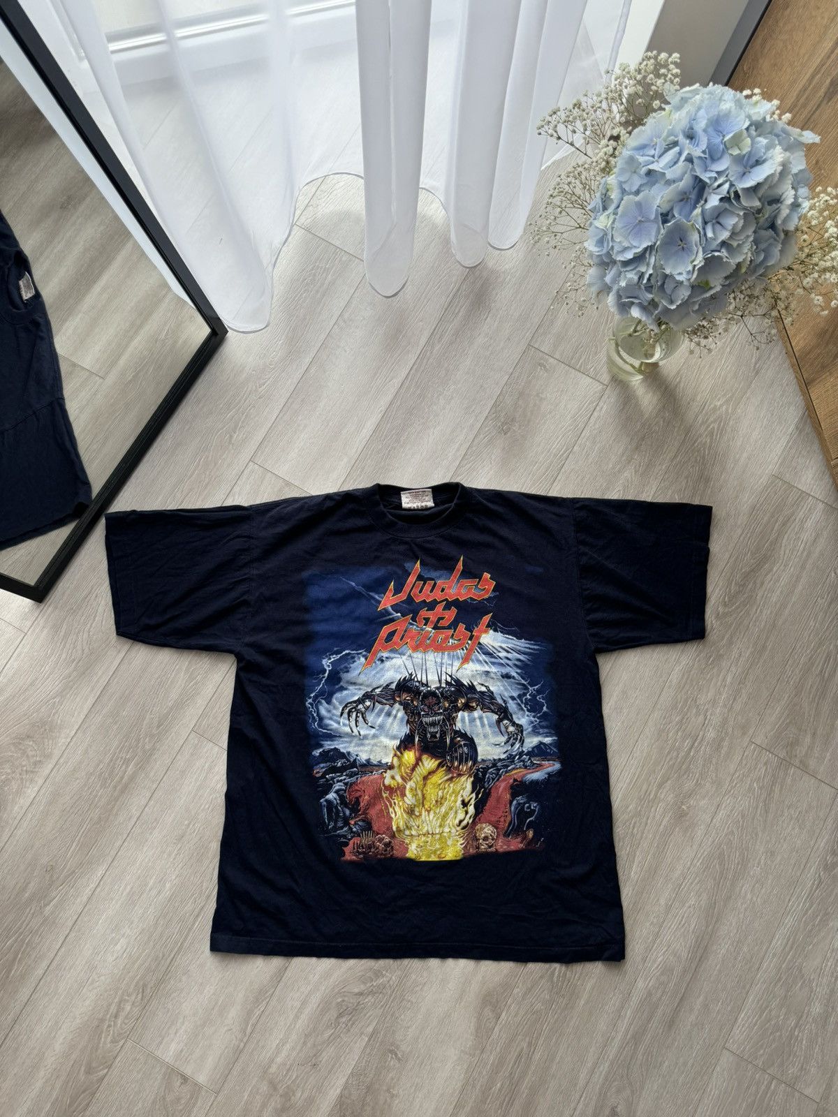Vintage 1998 Judas Priest Jugulator World Tour 90s Tee 0483ac Hoodie, Sweatshirt | FlexRushtees.com