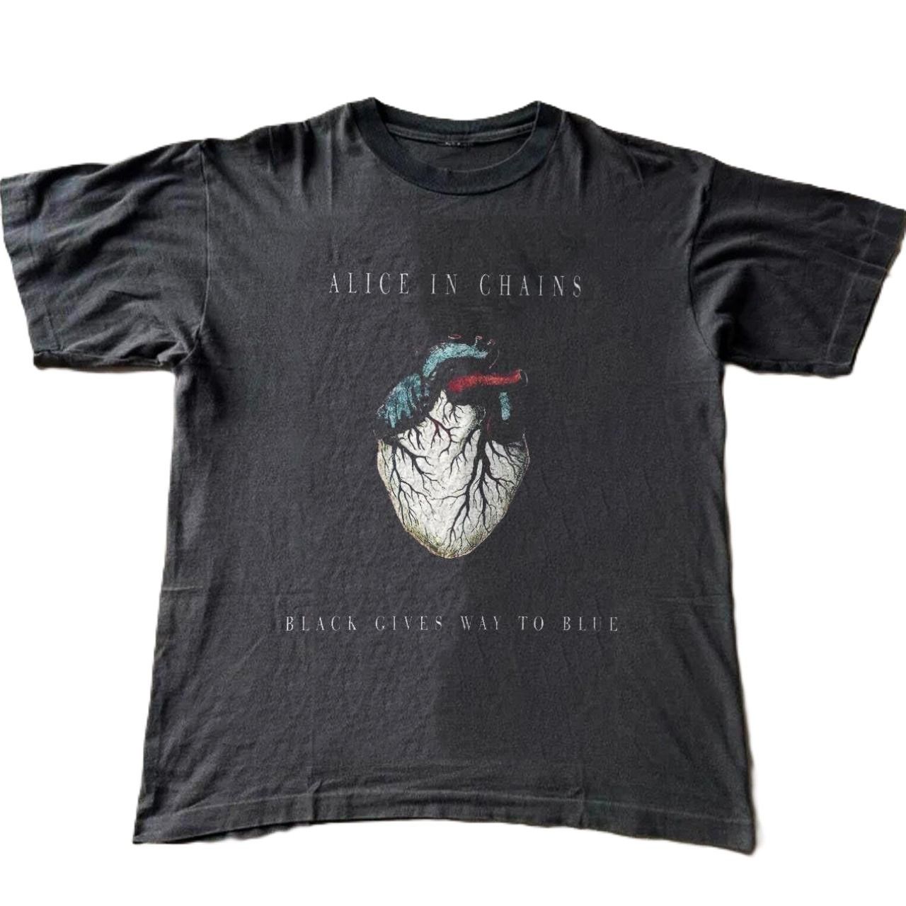 Gildan Alice In Chains Black Given Way To Blue T Shirt Hoodie, Sweatshirt | FlexRushtees.com