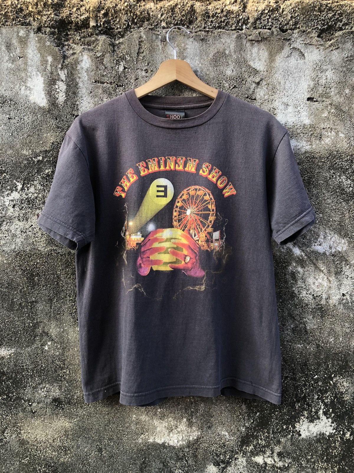 Rap Tees X Vintage 2000s Vintage The Eminem Show Faded Tshirt Hoodie, Sweatshirt | FlexRushtees.com