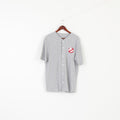 Vintage Ghostbuters Men M Shirt Gray Cotton Vintage 7776