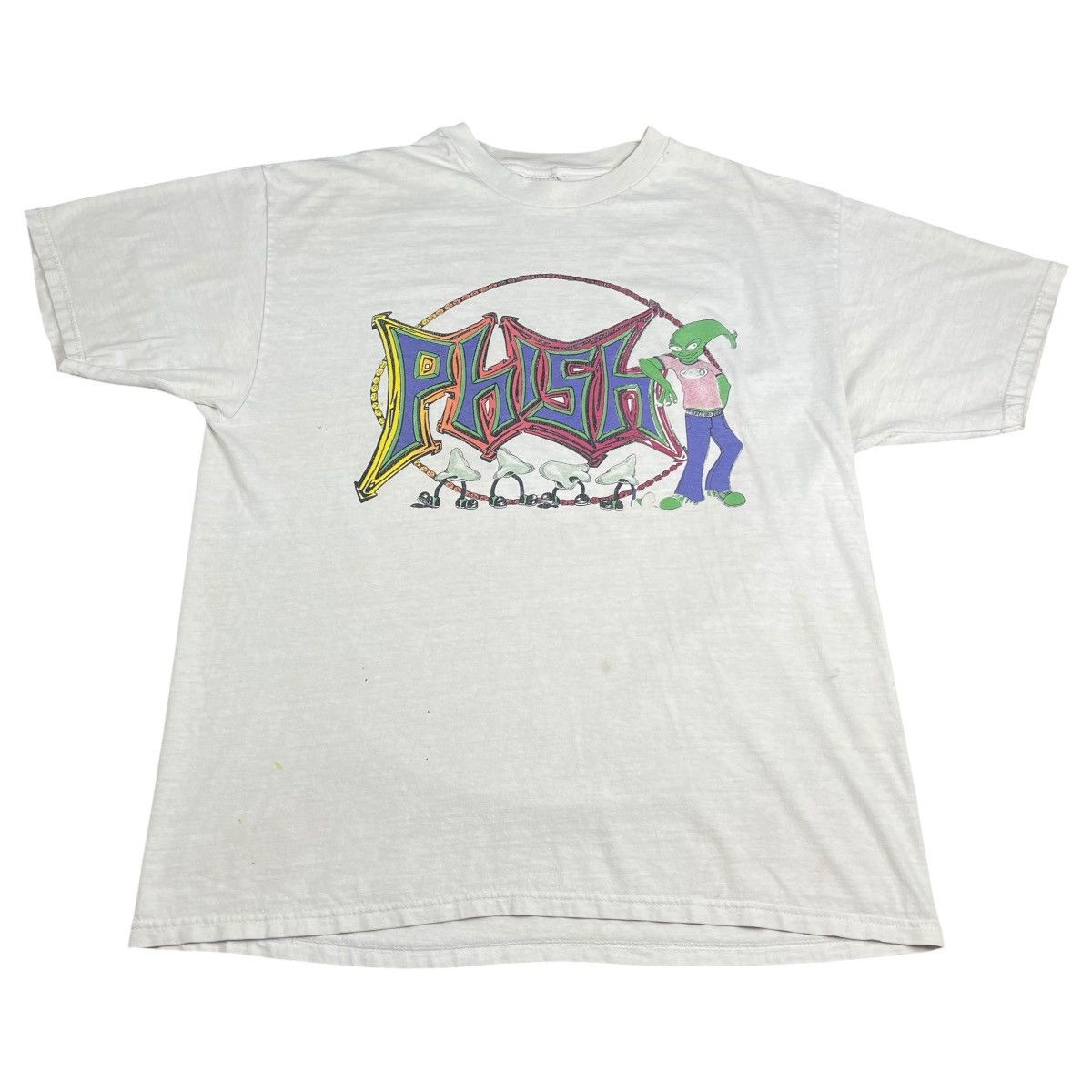 Vintage Phish 1996 Tour Alien Phall Concert 420 Band T Shirt Hoodie, Sweatshirt | FlexRushtees.com