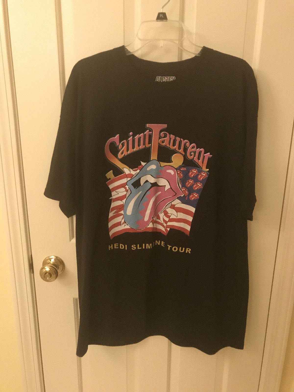Bleach Goods Saint Laurent Paris Vintage Concert T Shirt Size Xxl