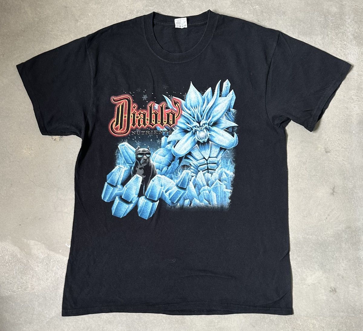 Vintage Diablo Monster Frost Gane Nutrition Tee