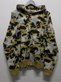 Bape Bapesta Star Logo Pattern Bape Full Zip 1st Yellow Camo Nigo