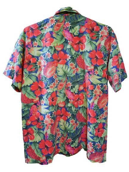 Free Shipping Vintage Hawaii Shirts Tropical Floral