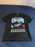 Era New Era Mlb Los Angeles Dodgers 7 World Champions T Shirt