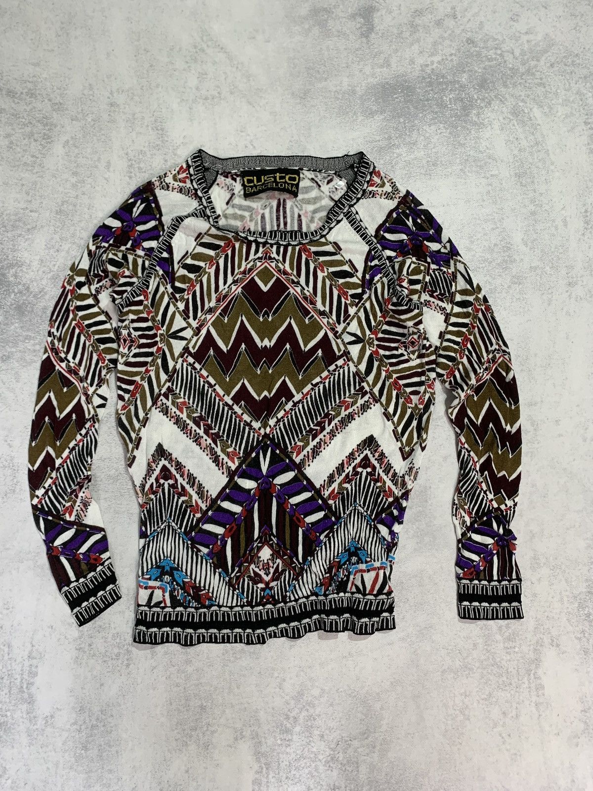Barcelona Custo Barcelona Rare Avant Garde Woman Longsleeve