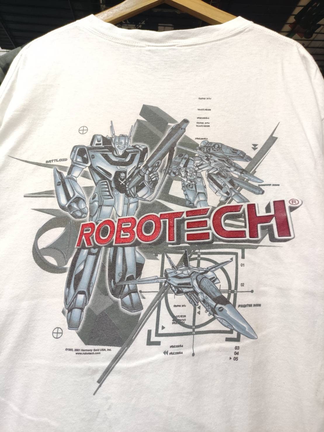 Anime Vtg 00 S Robotech Promo Anime Odm T Shirt