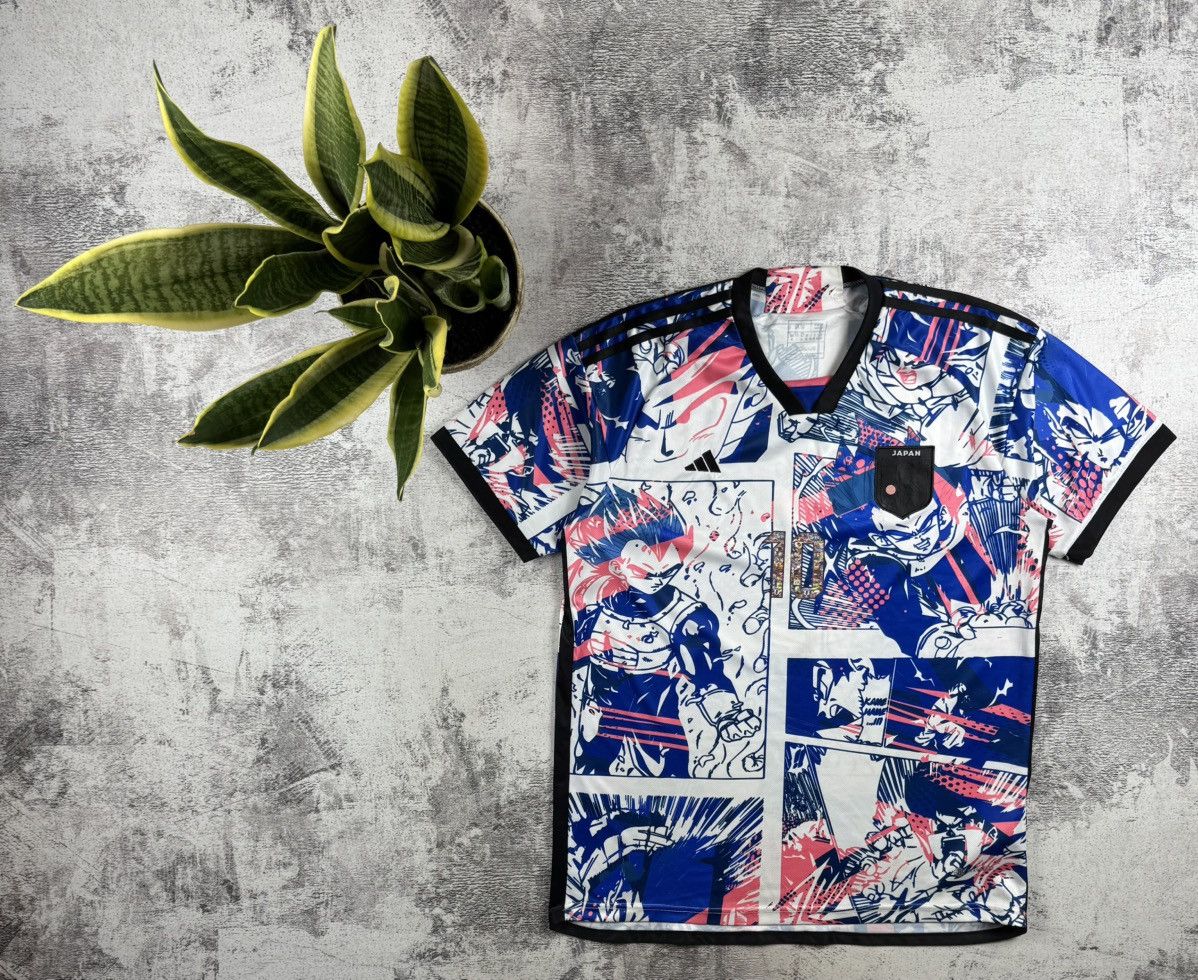 Vintage Japan 2023 10 Anime Y2k Men S Xl Dragonball Soccer Football T Shirt Jersey Tee Hoodie, Sweatshirt | FlexRushtees.com