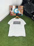 Band Tees Oasis T Shirt Box Logo Britpop Band Tee Hoodie, Sweatshirt | FlexRushtees.com