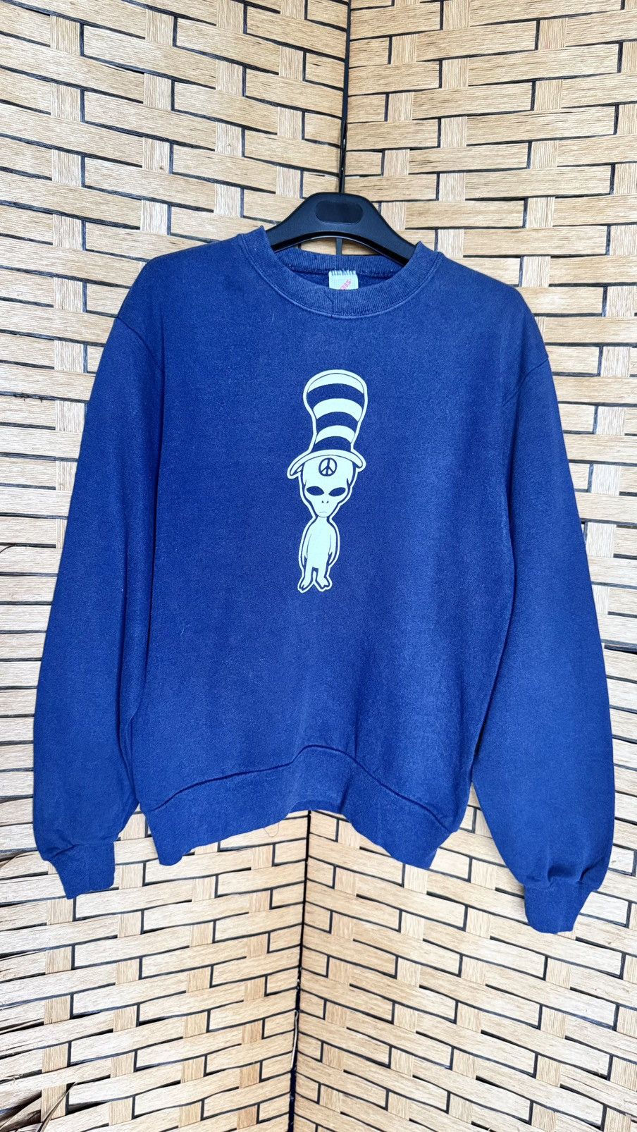 Vintage Jerzees Parody Alien X Peace