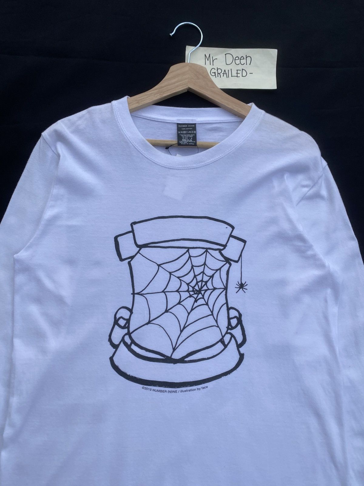 Number N Ine Rare Number Nine Illustration For Face Lambretta Longsleeve T-Shirts, Hoodie, Sweatshirt | FlexRushtees.com