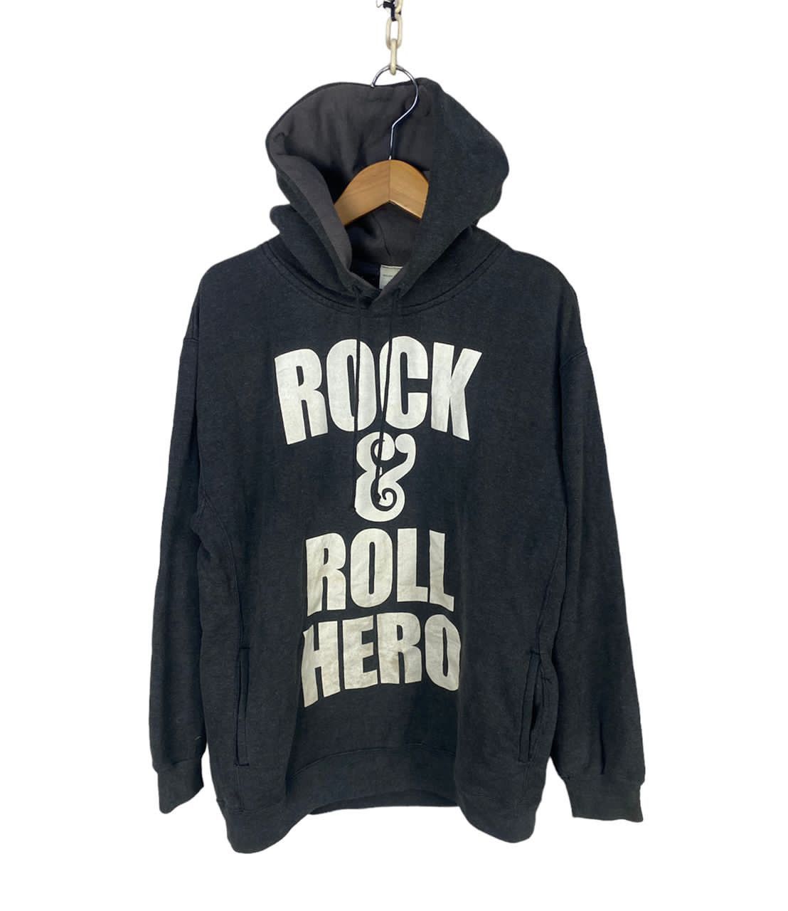 Japanese Brand Rock Roll Hero Printed Hoodie Pullover By Bullet Noise T-Shirts, Sweatshirt | FlexRushtees.com