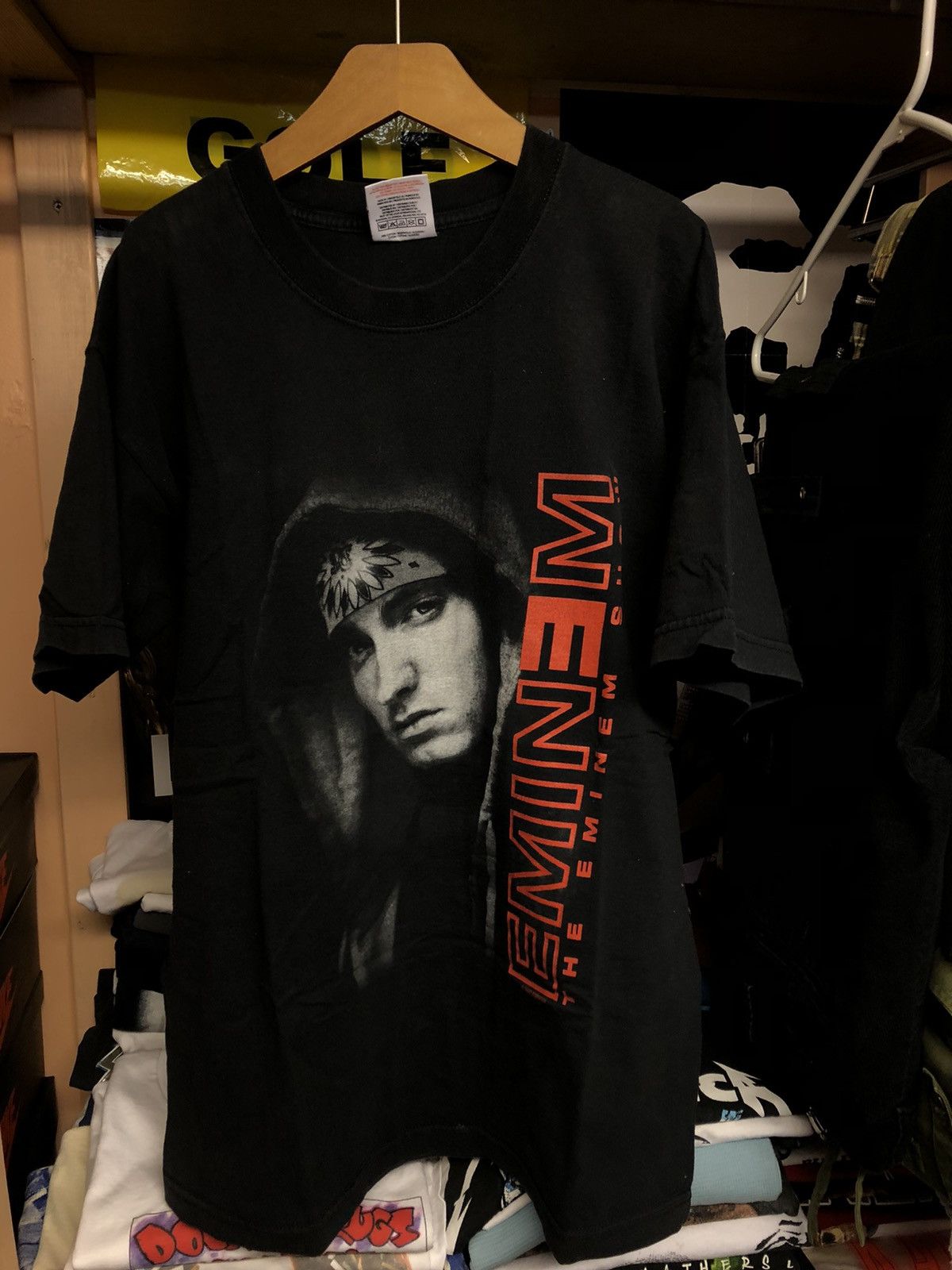 Vintage The Eminem Show T Shirt 2003 Rap Black Hoodie, Sweatshirt | FlexRushtees.com