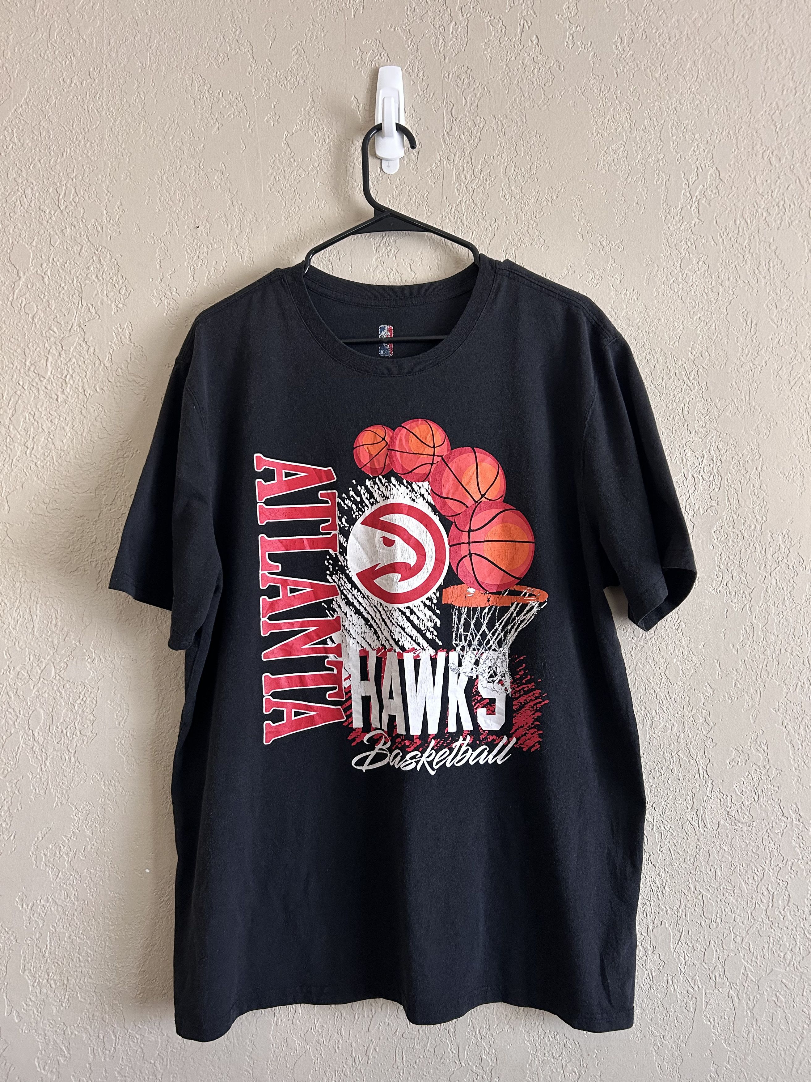 Vintage Atlanta Hawks Nba Tee Retro Basketball Graphic Hoodie, Sweatshirt | FlexRushtees.com