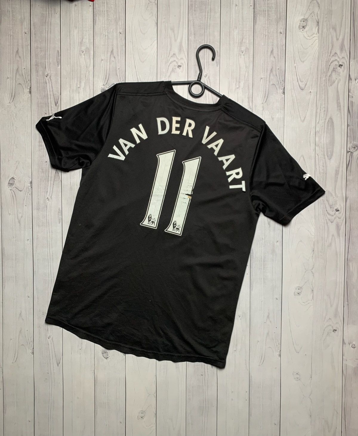 Vintage Tottenham Spurs Soccer Jersey 11 Van Der Vart Rare M