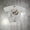 Vintage Rare 90s Astronauts Future In Space Gray Tee