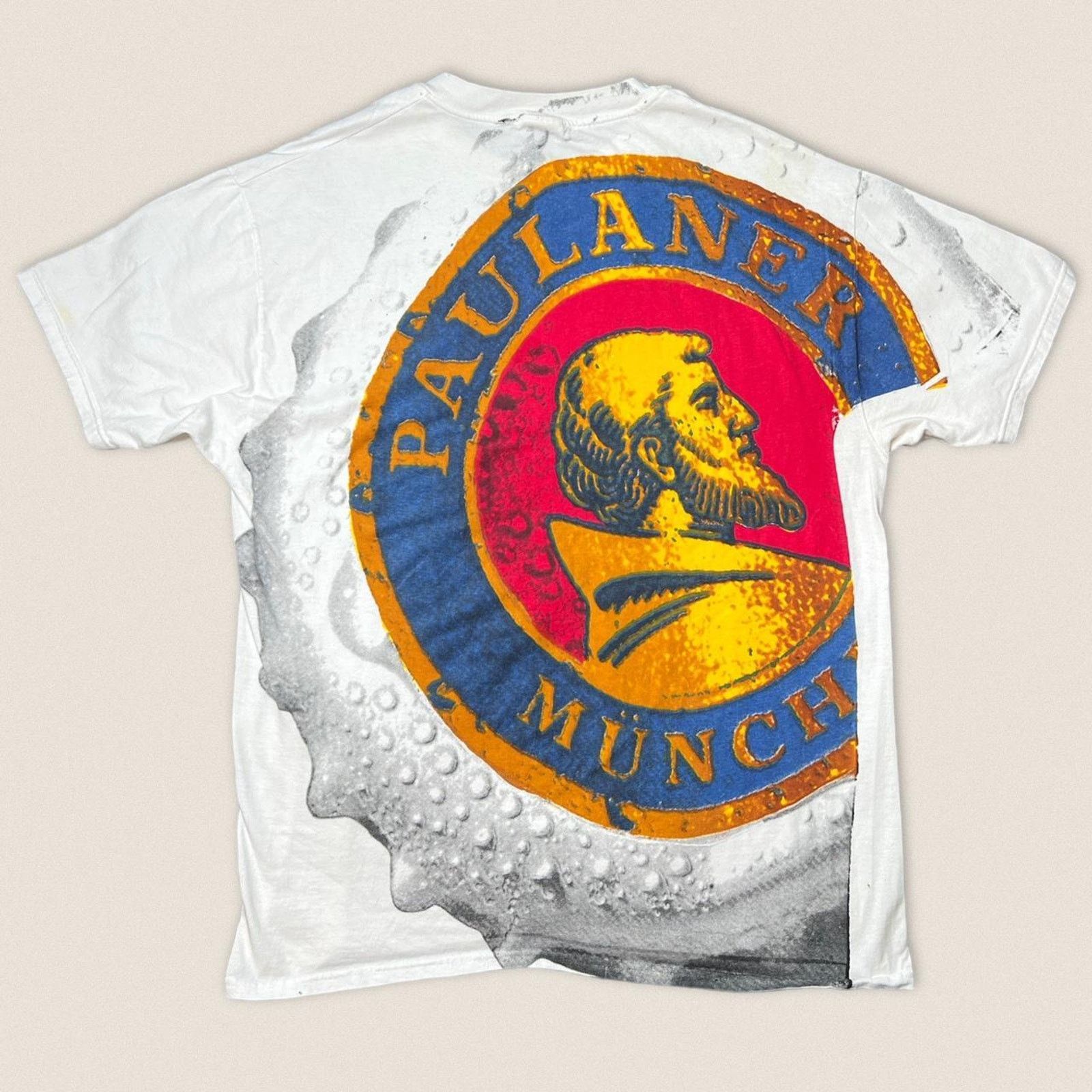 Hanes Vintage Paulaner Beers Brewery Tee T Shirt Xl Hanes Beefy Hoodie, Sweatshirt | FlexRushtees.com