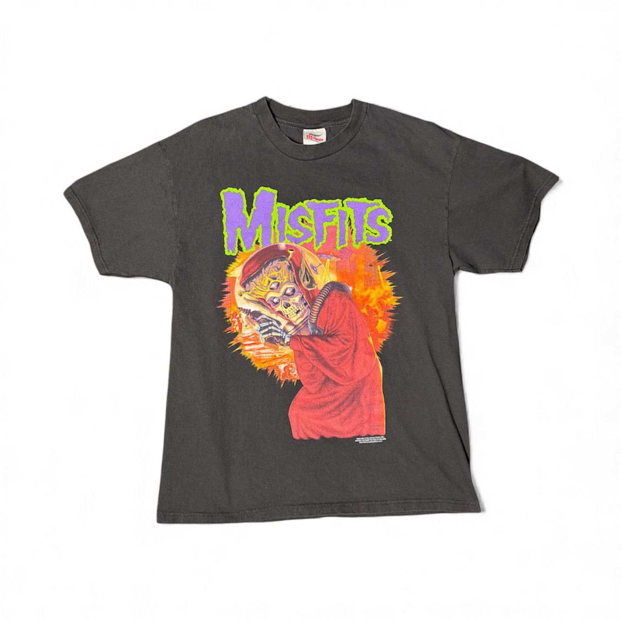 Vintage 1998 Misfits Invade America Tour Shirt Size Large Hoodie, Sweatshirt | FlexRushtees.com