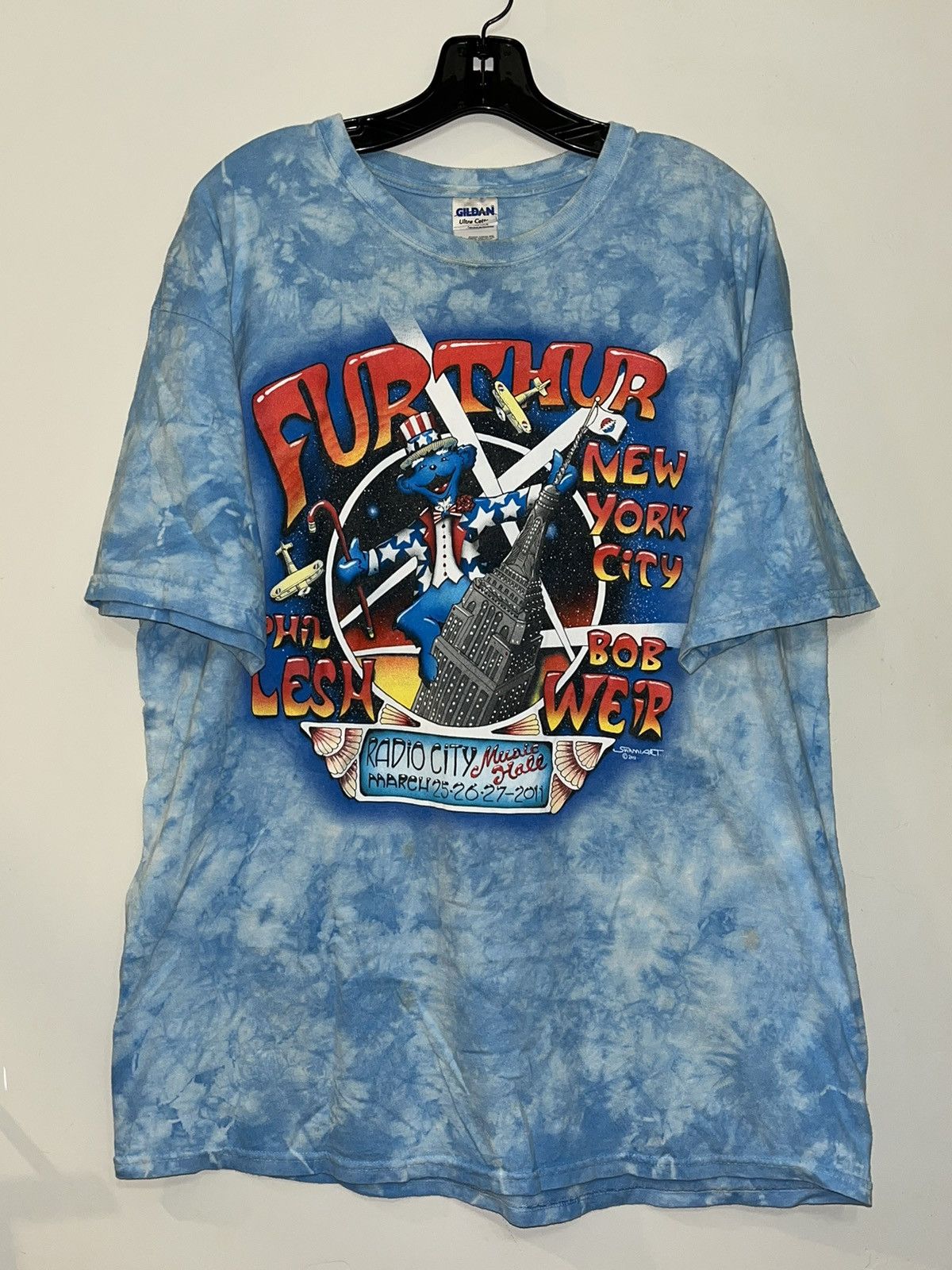 Vintage Crazy Y2k Faded Thrashed Erd Psychedelic Grateful Dead Tee