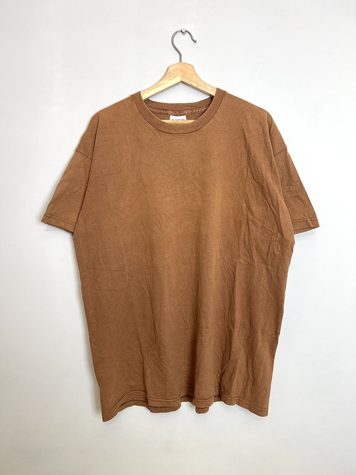 Rare 90s Vintage Brown Screen Stars Blank Tshirt Travis Vibe