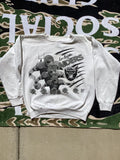 Tultex X Vintage Vtg 1990s Los Angeles Raiders Player Helmet Tultex Sweatshrt T-Shirts, Hoodie, Sweatshirt | FlexRushtees.com