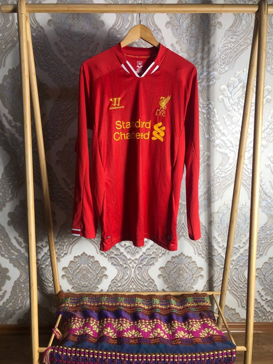 Very Rare Warrior Fc Liverpool England Soccer Jersey Y2k 90s