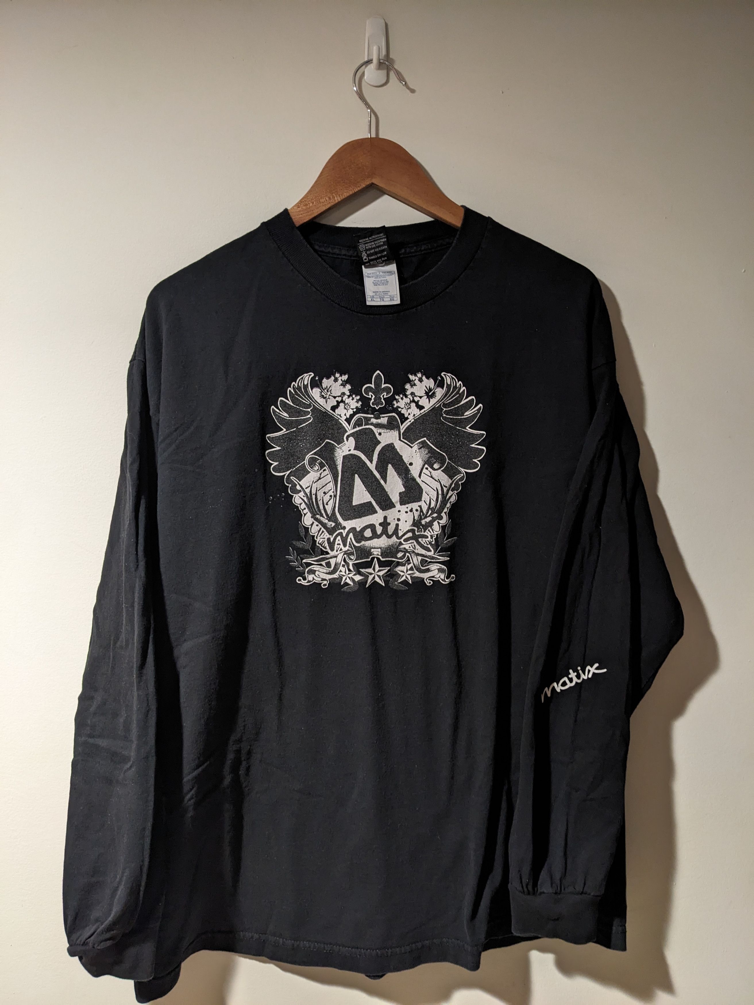 Vintage Y2k Matix Surf Boarding Style Long Sleeve T Shirt