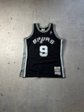 Nba San Antonio Spurs Tony Parker 2001 02 Hardwood Jersey Shirt