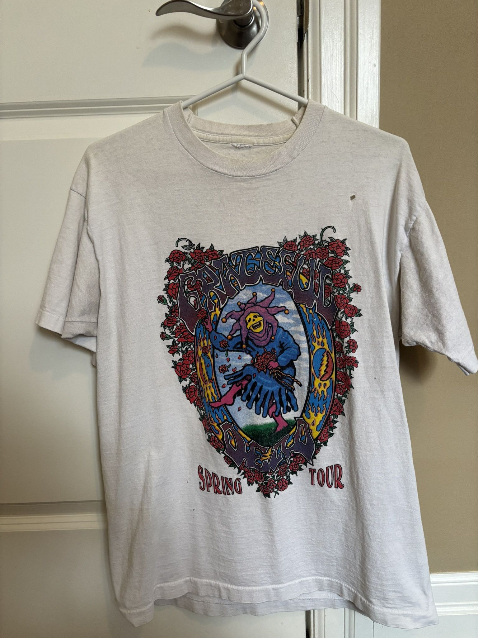 Vintage 1995 Grateful Dead Spring Tour Shirt Hoodie, Sweatshirt | FlexRushtees.com