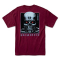 Terminator 2 Machine T Shirt Burgundy