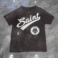 Michael Vintage Saint Michael Distressed Graphic Tee Hoodie, Sweatshirt | FlexRushtees.com