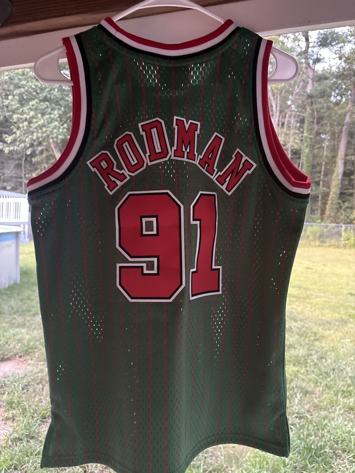 Mitchell Ness Bulls Dennis Rodman Jersey