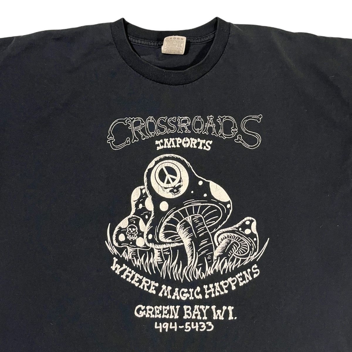 Vintage Crossroads Imports Mushroom Shirt